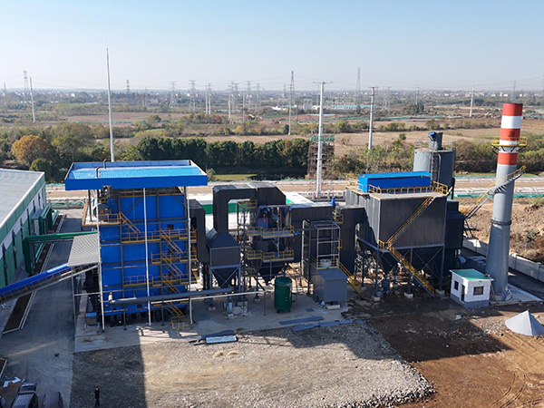 湖北武漢生活用紙項(xiàng)目50噸DHL角管生物質(zhì)鍋爐